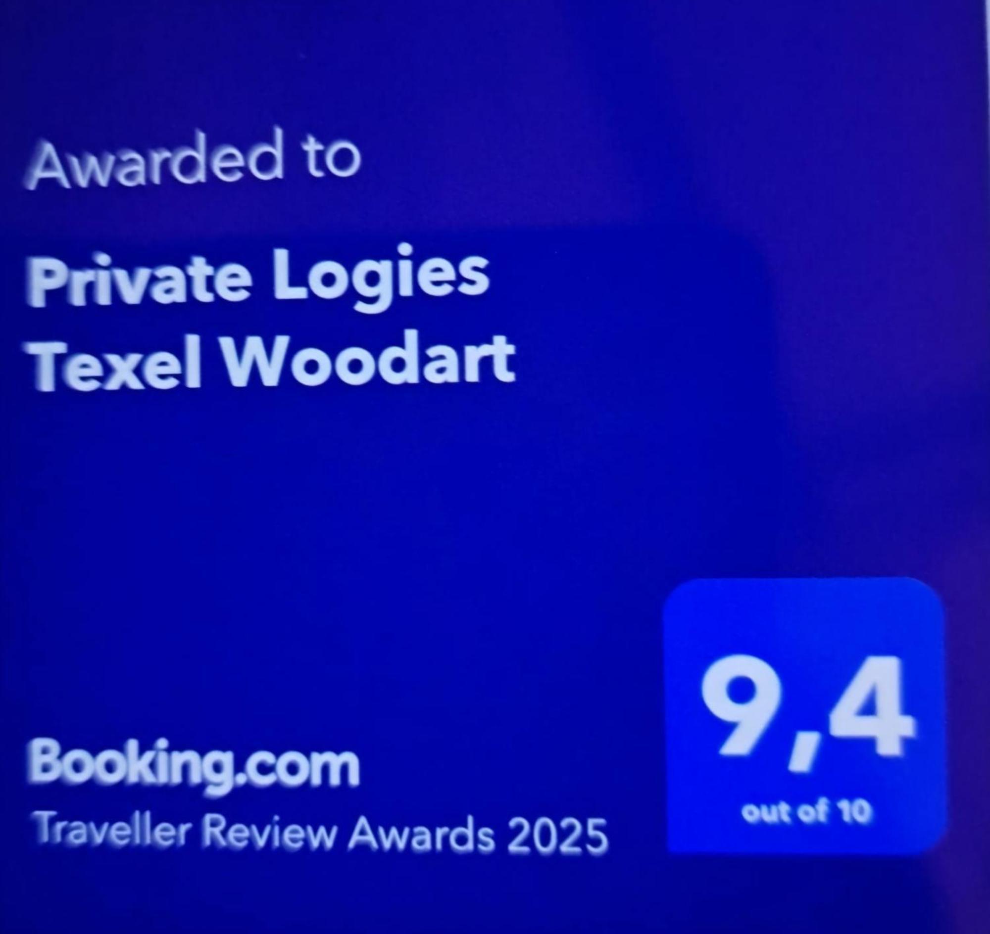 Private Logies Texel Woodart Midden-Eierland Exterior foto